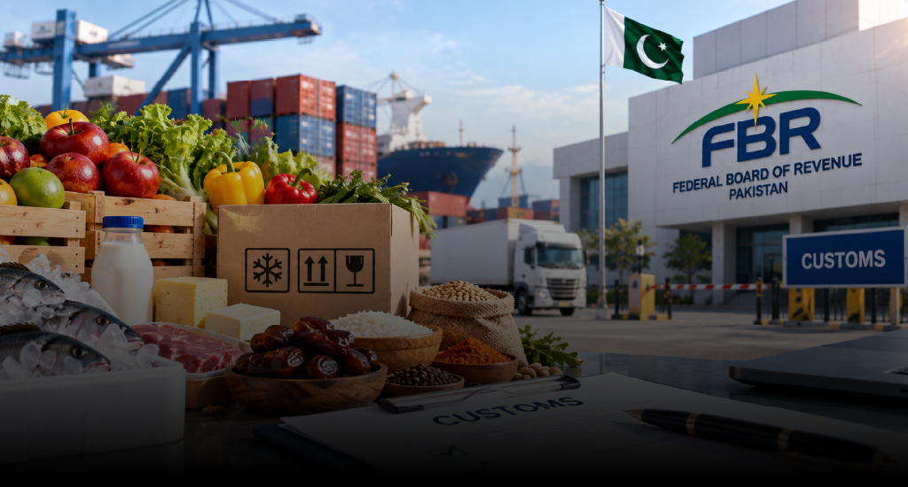 FBR Declares 29 Categories as Perishable Goods Under Customs Law