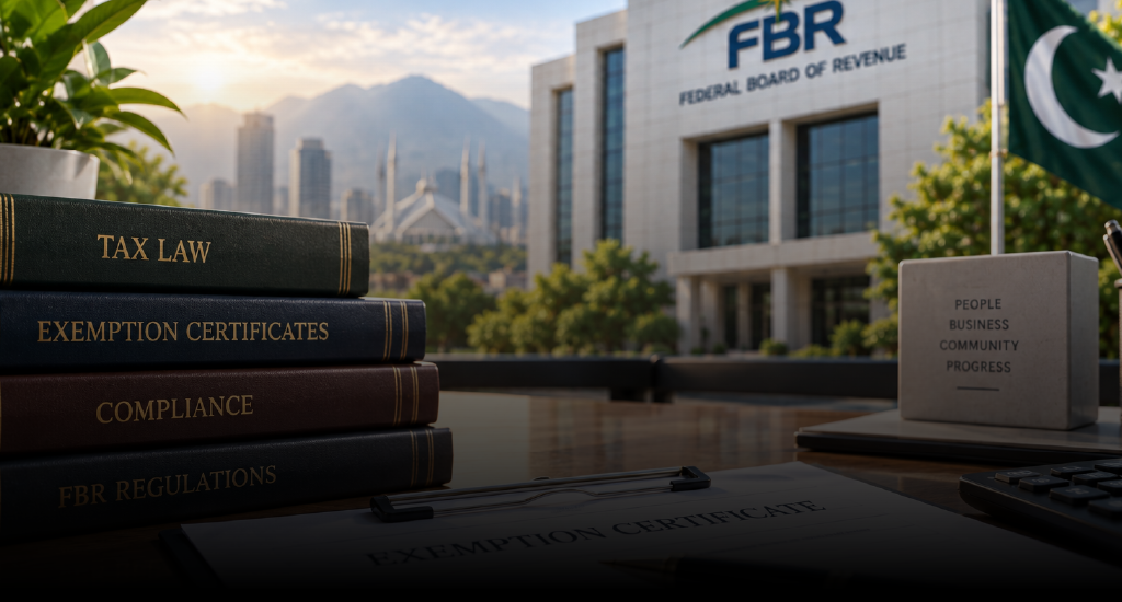 FBR Revises Tax Year 2027 Exemption Certificate Rules