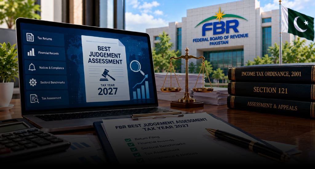 FBR Best Judgement Assessment for Tax Year 2027
