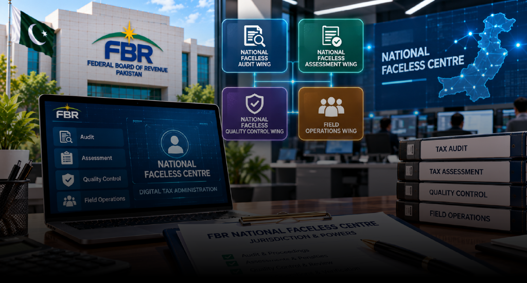 FBR National Faceless Centre: New Jurisdiction and Powers