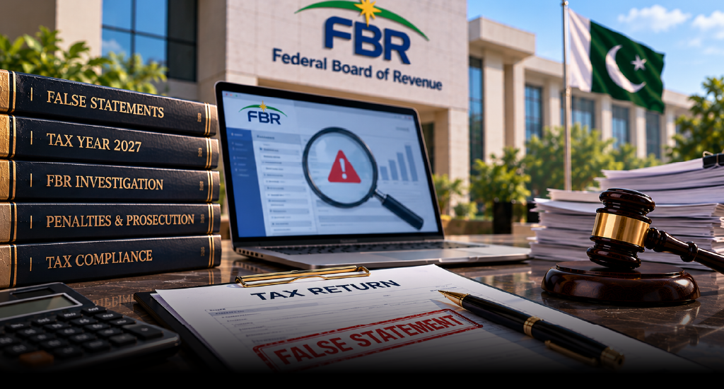 FBR Penalties for False Tax Statements in Pakistan - Tax Year 2027