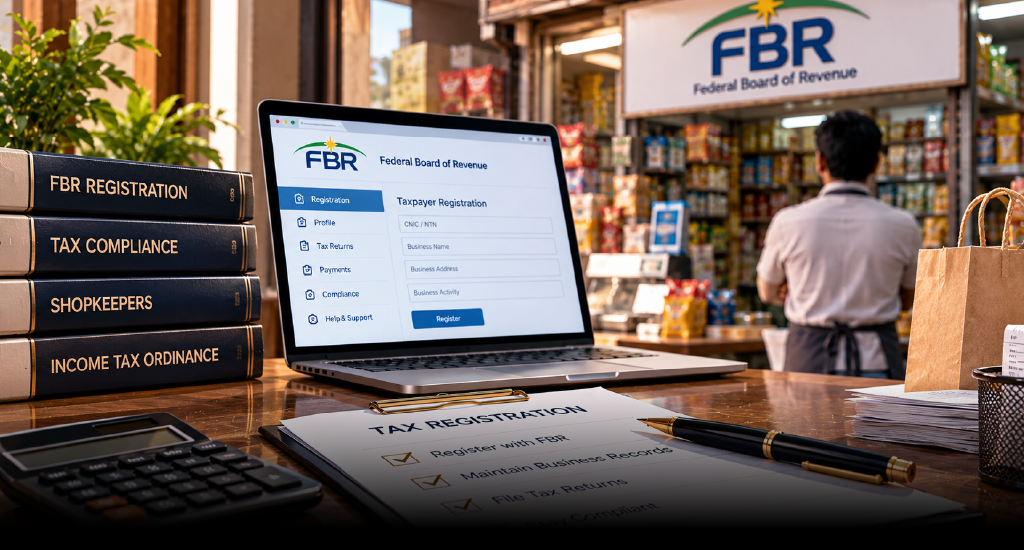 FBR Penalties for Unregistered Shopkeepers in Pakistan – Tax Year 2027