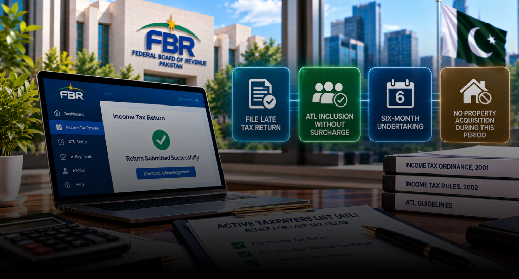 FBR Proposes ATL Relief for Late Tax Filers in Pakistan