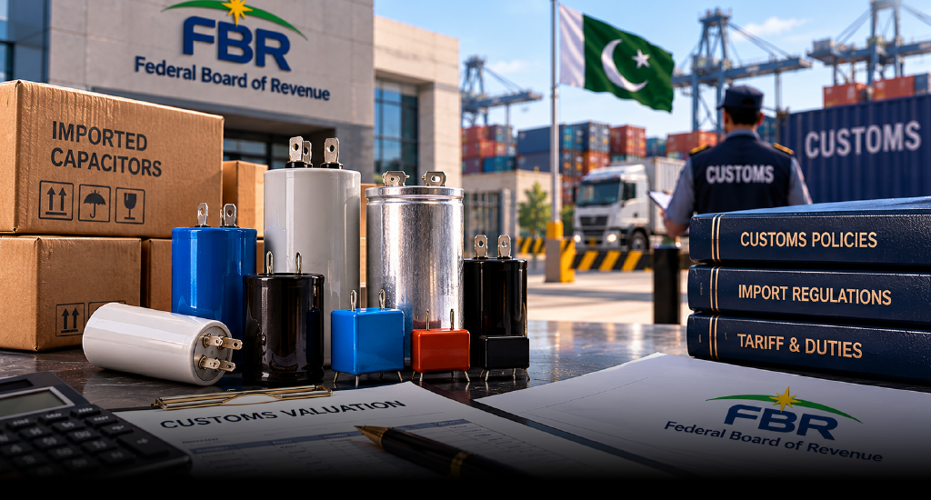 FBR Revises Customs Values of Imported Capacitors in Pakistan - 2026