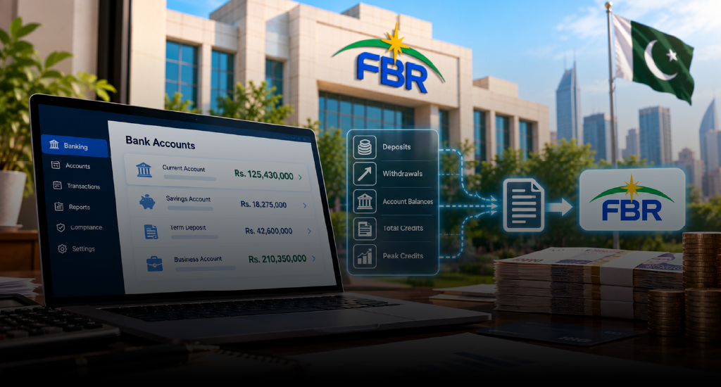 FBR Rs. 100 Million Bank Account Reporting Rules for 2027 in Pakistan