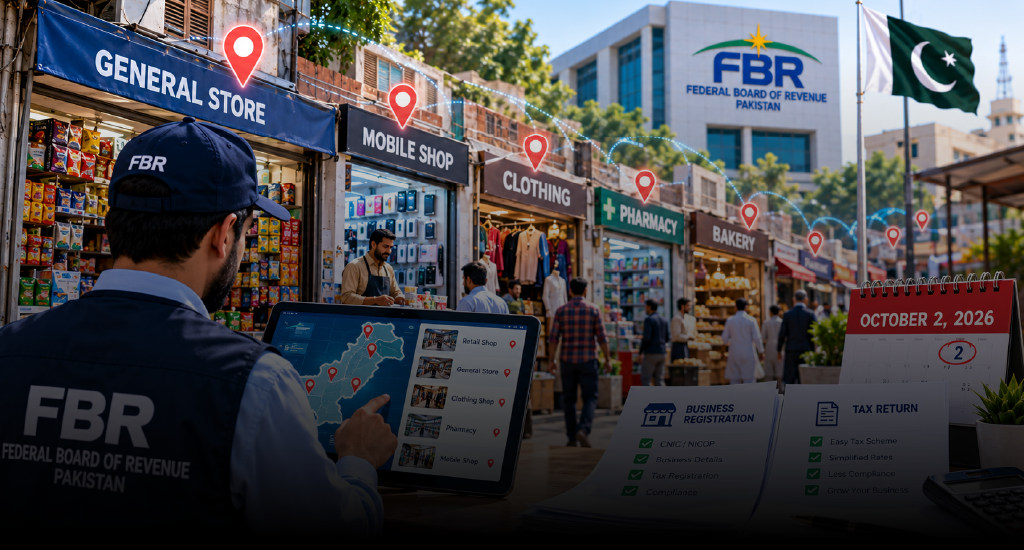 FBR to Map Shops Nationwide Under Easy Tax Scheme