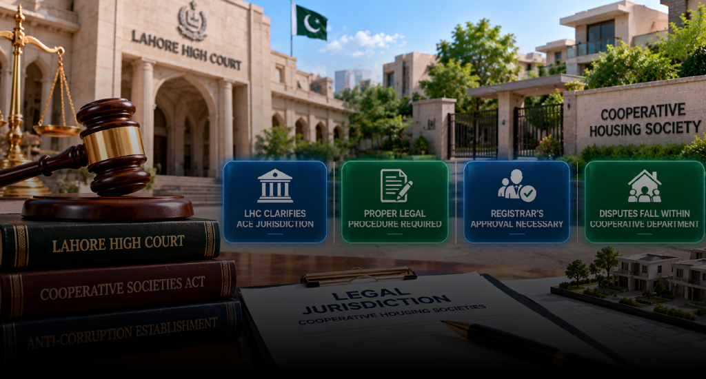 Lahore High Court Clarifies ACE Jurisdiction in Cooperative Housing Society Disputes
